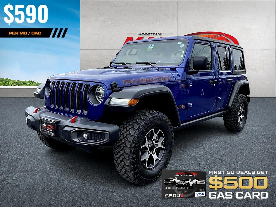 Used 2020 Jeep Wrangler Unlimited Rubicon 1 OWNER 4X4 LOADED For Sale  (Sold) | Max Autosports Stock #89980A